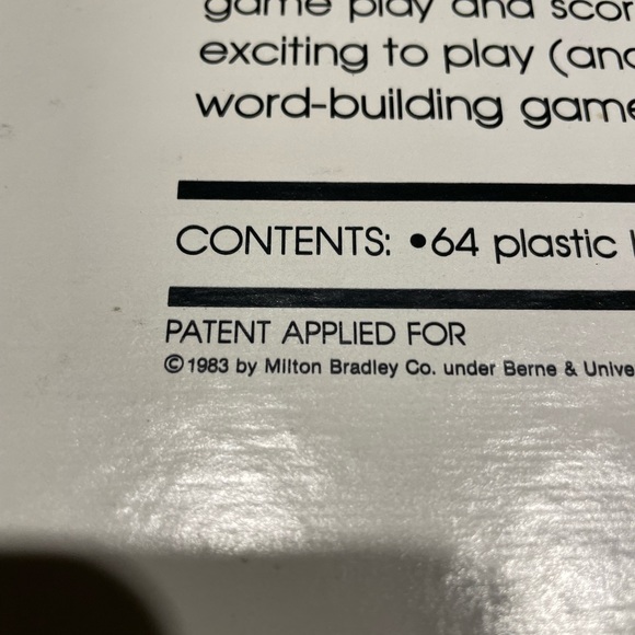 Vintage, Upwords 3D Word Game by Milton Bradley - Picture 3 of 8